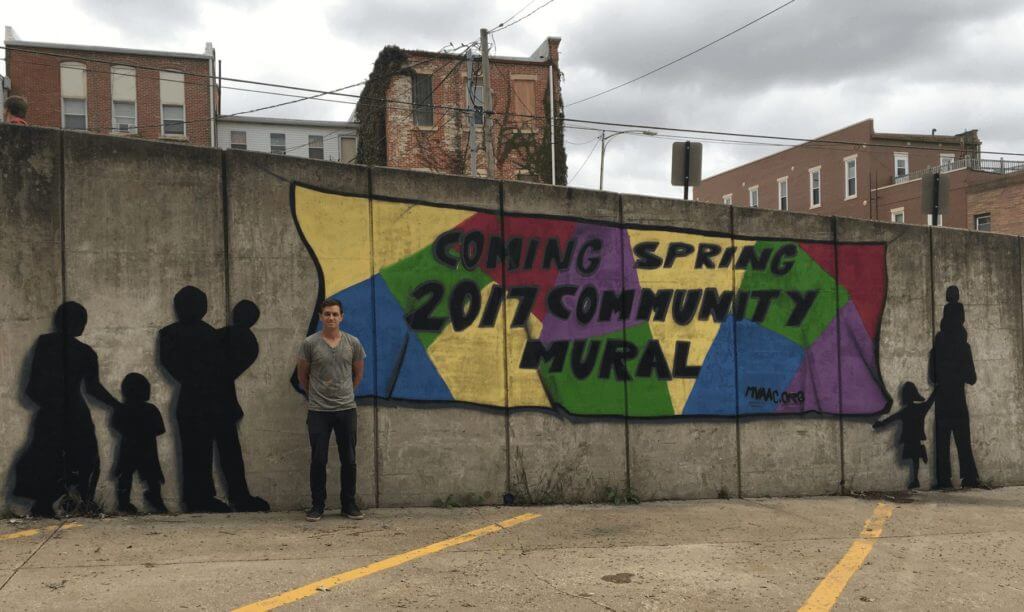 picture of the MVAAC Community Mural