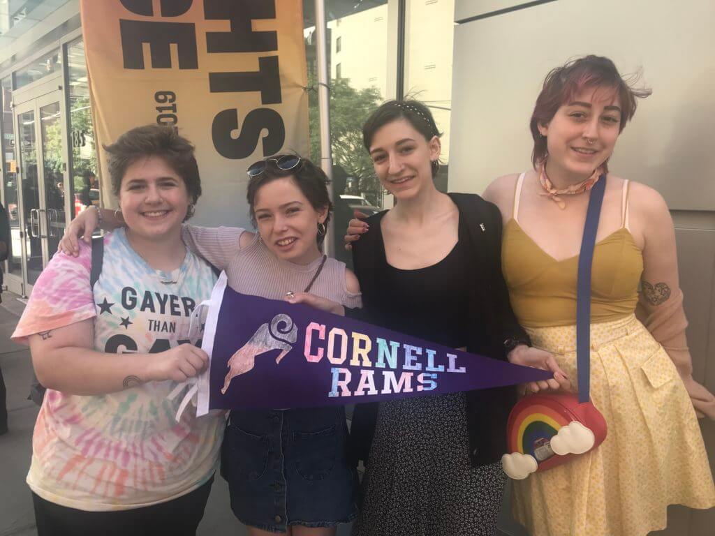 Cornell College [alliance] members attending World Pride
